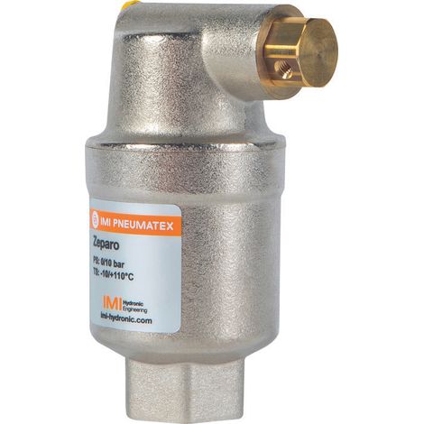 Purgeur d'air - IMI HYDRONIC - Zeparo ZUPN - Filetage femelle 1/2'