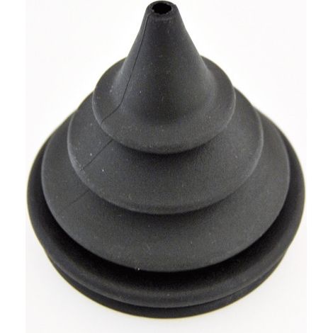 Soufflet passe câble diamètre 12mm entraxe 130mm - RIVIERA - noir - (1/2)