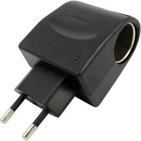 ℱTragbarer Adapter: Der Zigarettenanzünderadapter von 220 V AC auf 12 V DC ist tragbar für den täglichen Gebrauch, auf Reisen und bei Autofahrten und hat ein leichtes und kompaktes Design.