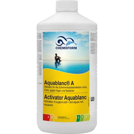 Chemoform Aquablanc A 1 l Aktivator Algizid Aktivierung Sauerstoffdesinfektion