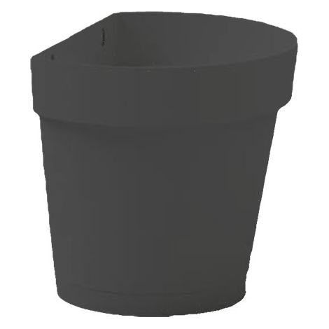VASO A MURO CLEO BIANCO D.25CM VECA (1/5)
