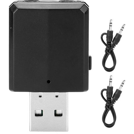 Adaptateur audio émetteur-récepteur Bluetooth 5.0 USB 3 en 1 ZF‑169PLUS pour TV/PC/voiture