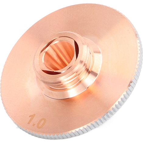 Buse de Découpe Laser en Cuivre Chromé Double Couche avec Ouverture 1.0mm (1/5)