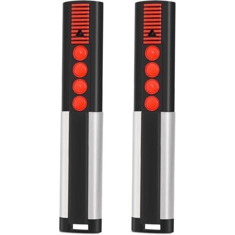 Lot de 2 télécommandes de rechange pour porte de garage d'été 868,8 MHz 4 canaux compatibles avec Sommer 4020 TX03-433-4, 4020V000, 4025V000, 4026V000 (1/5)