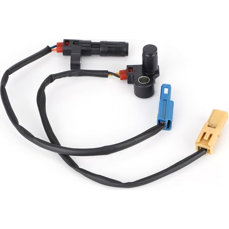 Kit 2 capteurs de vitesse de transmission compatible Coccinelle 2010-2012, référence 09G927321B, pièces de rechange boîte auto, remplacement facile, ensemble complet. (1/3)