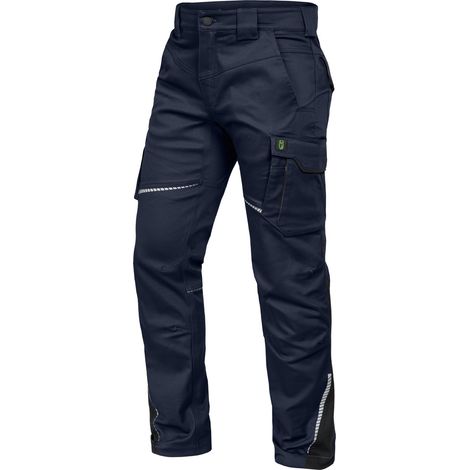 Triuso Leibwächter Bundhose ohne Knietaschen Flex-Line Herren FLXHO30 Gr. 62 marine/schwarz
