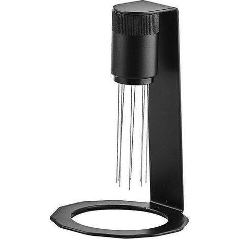 Kaffeenadel mit WDT-Aluminiumlegierungssockel, Werkzeug mit rutschfestem Griff, Kaffeepulverspender (1/5)