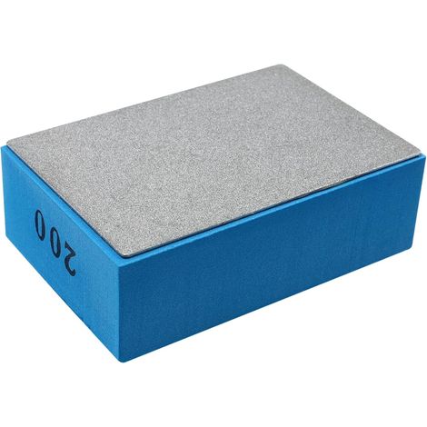 1 PC Bloc de Polissage Diamanté Tampon de Polissage Manuel Disques de Meulage 200 Grit Réutilisable pour Verre et Carrelage (1/5)