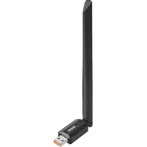 Adaptateur USB WiFi 6 900 Mbps Bluetooth 5.4 AX900, dongle USB, carte réseau sans fil 2,4 GHz/5 GHz, récepteur Ethernet, pilote gratuit (1/5)