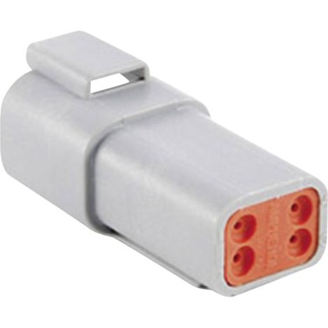 Amphenol AT04 4P Rundstecker Stecker, gerade Gesamtpolzahl: 4 Serie (Rundsteckverbinder): AT 1 St. (1/3)