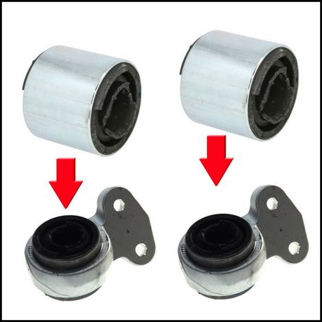 Silent block gommini bracci sospensione anteriori bmw serie 3 (e46) z4 (1/5)