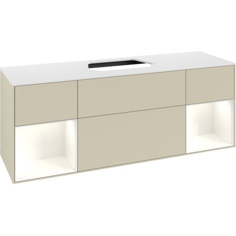 Villeroy & Boch F451GFHJ Meuble sous-vasque Finion F45