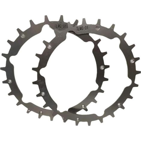 212mm traction wheel Non-slip nails Kit，Compatible for Sileno City Robotic Lawn Mower Repair Accessories Mower Spikes Traction Aids (1/5)