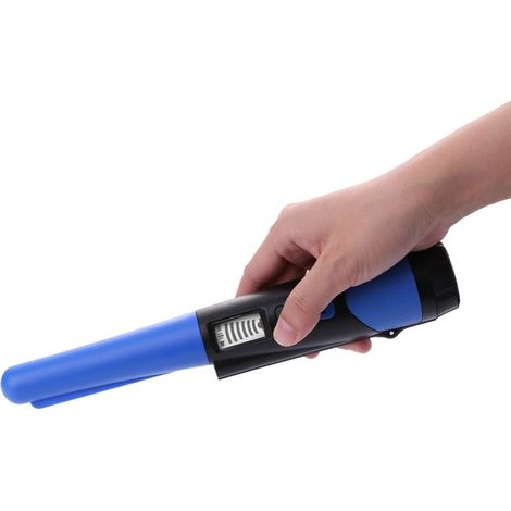 Handmetalldetektor mit Summer und Vibration, wasserdichter Golddetektor, tragbare Sonde für Erwachsene und Kinder zur Erkundung im Freien (1/5)