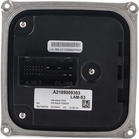 Eosnow LED-Scheinwerfer-Steuermodul LAMS3 A2189009303 Ersatz für Mercedes Benz A-Klasse W176 2012–2015