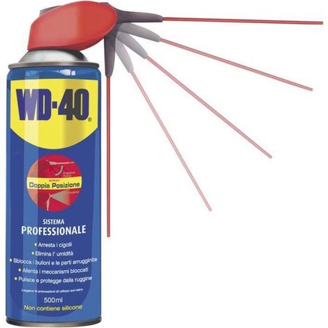 Lubrificante Spray Multiuso WD-40 Professionale 500 Ml