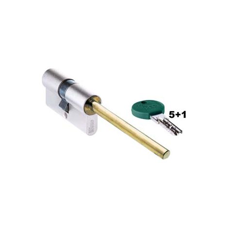 CILINDRO EUROPEO DOPPIO PROFILO R700 PER POMOLO 82R76- - mm.80 decentrato (30+50) (82R76D0509C.H526) - 1 pezzi ISEO
