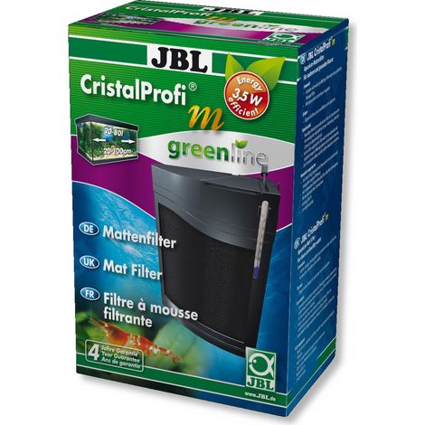 JBL CristalProfi m greenline Mattenfilter inkl. Pumpe für Aquarien von 20 - 80l (1/5)