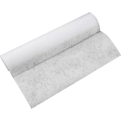 1 rouleau de papier filtre anti-huile pour hotte aspirante-1000X46X0.1cm-White (1/3)