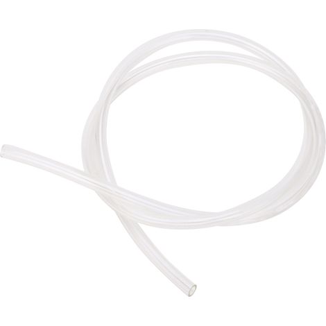 Tuyau pneumatique flexible en TPU transparent de 1 mètre, pour compresseur d'air, produits chimiques, carburant et huile (TPU0604 OD6 x ID4). (1/5)