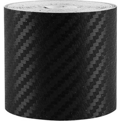 Protecteur de Seuil de Porte de Voiture 5cmx5m Fibre de Carbone de Garde de Bord Film Protection de Pare-Chocs Peinture Bande Autocollant Anti Rayures (1/5)