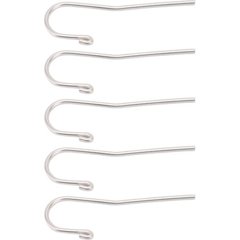 Lot de 5 accessoires pour localisateur endodontique : crochets apicaux dentaires en acier inoxydable pour canal radiculaire. (1/5)