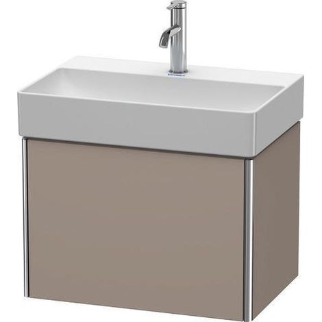 Meuble-lavabo XSQUARE 584x397x390mm 1 tiroir coulissant we ma ES Ah milieu