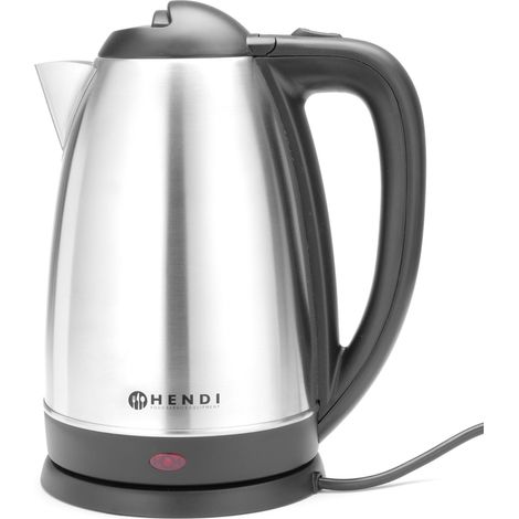 Kabelloser Wasserkocher aus Edelstahl, 2,5 l - Hendi 209936 (1/4)