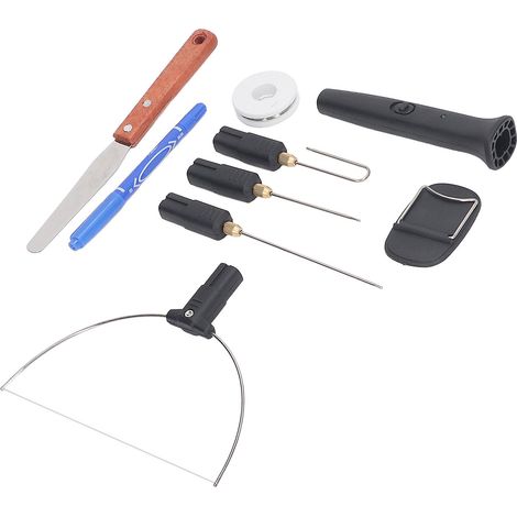 Coupe-mousse électrique 4 en 1 avec régulateur de tension, kit de découpe de panneaux de mousse à fil chaud, 27 W, 100-240 V CA, prise UE (1/5)