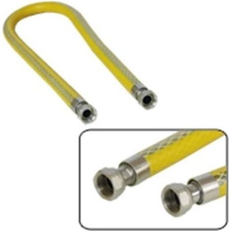 TUBO PER GAS IN ACCIAIO INOX CM 200  FLESSIBILE PASSO 1/ 2 FEMMINA FERR 175852
