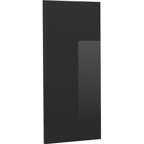 Frente de cocina R-Line, Negro brillo intenso, 29.6 x 59 cm frente de mueble para armario mural, Vicco (1/5)