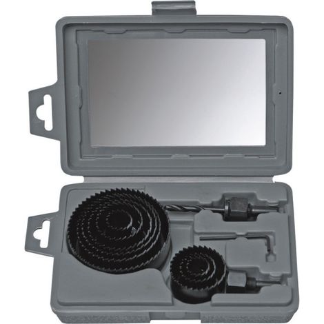 Seghe a tazza Dedra 0792 9 pezzi 19-82 mm