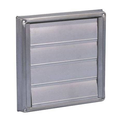 Wallair N34863 Bocchetta di ventilazione Acciaio inox Adatto al diametro del tubo: 15 cm (1/2)