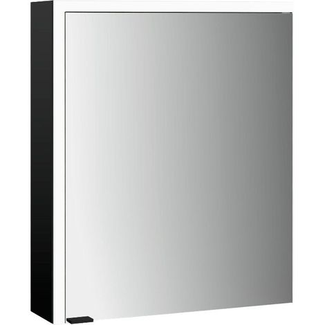 emco prime 3 armario con espejo, 600mm, 1 puerta con tope a la (1/5)