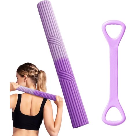 Barres flexibles Renforcement à torsion en silicone, Entraîneur Grip Coude Barre d'Exercice (1/5)