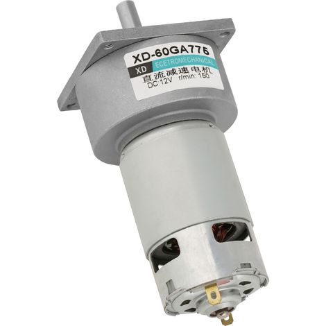 35W Micro DC Metal Gear Motor Speed Adjustable CW/CCW ( 12V 150rpm) (1/5)