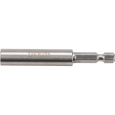 Support d'embout 1/4 pouce F 6,3 1/4 pouce C 6,3 magnétique, Anneau de retenue L.75mm TECWERK (1/4)