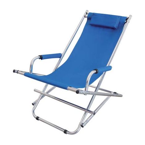 SDRAIO RELAX DOMUS  ALLUMINIO/POLY BLU CM 97X54 H.CM 77