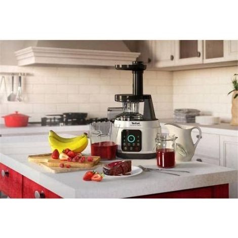 Tefal ZC420E38 estrattore di succo nero e argento