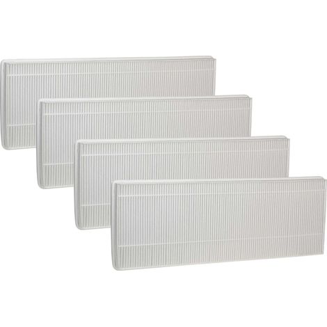 vhbw 4x Kompaktfilter F7 Ersatz für Vallox 105 106 (F7) für Lüfter, Badlüfter, Ventilator, Lüftungsgerät - Luftfilter