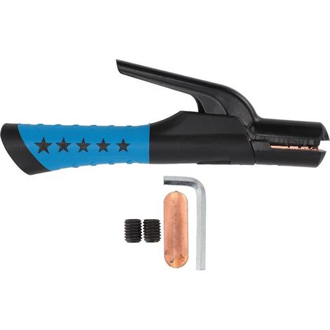 Porte-électrode de soudage 500A, pince robuste de style européen pour électrodes de 6,3 à 10,0 mm de diamètre (1/5)