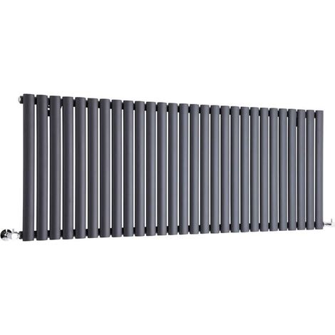Hudson Reed Vitality – Radiateur Design Horizontal – Anthracite – 63.5 x 164.7cm