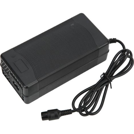 Chargeur pour Scooter Électrique KUGOO M4 M4PRO 54.6V 2A, 10 Pouces 3 Broches, Prise UE 100‑240V (1/5)