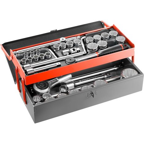 Jeu de douilles Facom SK.452U 1/2", 3/4" Carré 36 pièces ( Prix pour 1 )