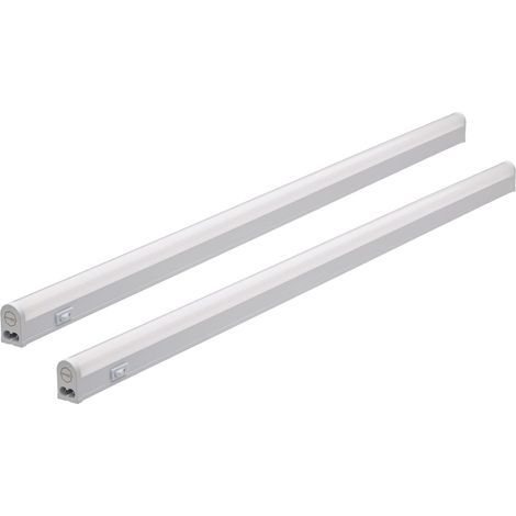 Oktaplex Riga Set of 2 LED Under-Cabinet Kitchen Lights - 13W - With Switch - Warm White 3000K Extendable - Length: 84cm (1/5)