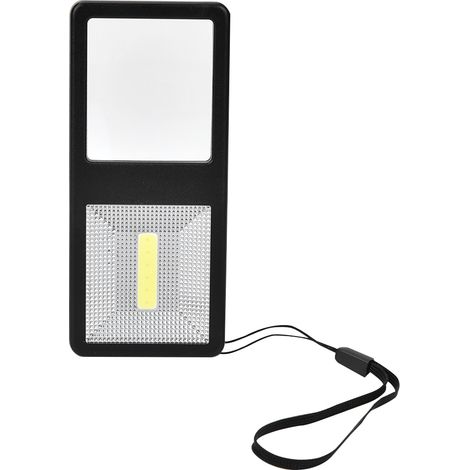 Loupe Portative 3x Avec Éclairage LED - Pour Lecture Extérieure Et Loisirs Créatifs - 1 Pièce (1/5)