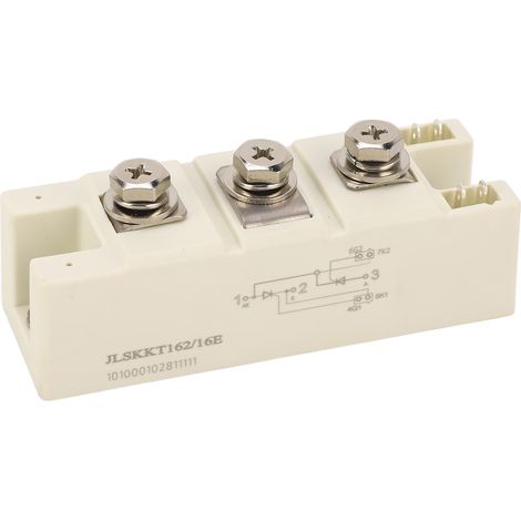 Module de pont redresseur 162 A 1600 V, isolation à 3 bornes, carte de conversion de courant à thyristors, blanc (1/5)
