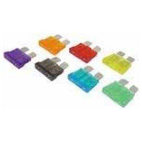 Fusible plat 1amp Noir 19x19mm 06.185-1