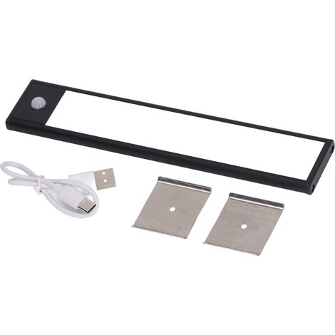 Lampe LED à détecteur de mouvement en alliage d'aluminium, intelligente, sans fil, USB, pour armoire ou penderie. (1/5)