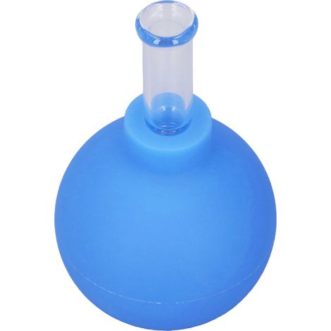 Massage facial par ventouses en silicone à vide, confortable pour les peaux sensibles, soin de beauté, bleu n°1 (1/5)